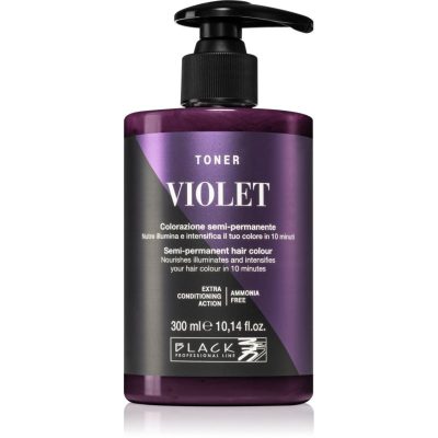 Black Professional Line Toner toner pro přírodní odstíny VIolet 300 ml - parfo.cz