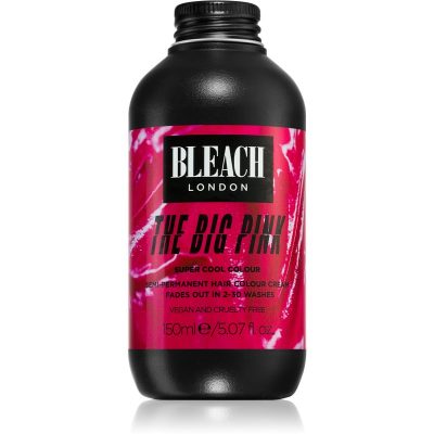 Bleach London Super Cool semi-permanentní barva na vlasy odstín The Big Pink 150 ml - parfo.cz