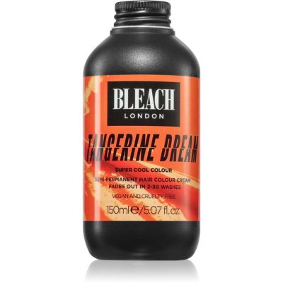 Bleach London Tangerine Dream Super Cool Colour semi-permanentní barva na vlasy odstín Tangerine Dream 150 ml - parfo.cz