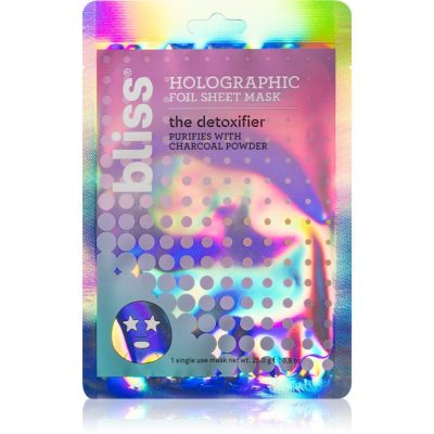 Bliss The Detoxifier detoxikační maska s aktivním uhlím 25 g - parfo.cz