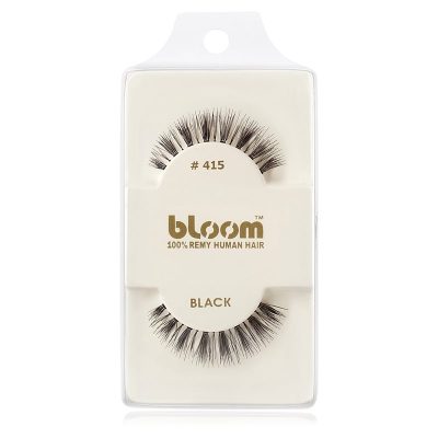 Bloom Natural nalepovací řasy z přírodních vlasů No. 415 (Black) 1 cm - parfo.cz