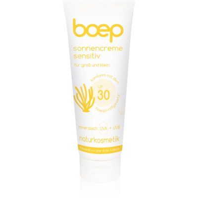 Boep Natural Sun Cream Sensitive opalovací krém pro děti SPF 30 100 ml - parfo.cz