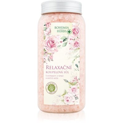 Bohemia Gifts & Cosmetics Bohemia Herbs Rose Extract koupelová sůl 900 g - parfo.cz