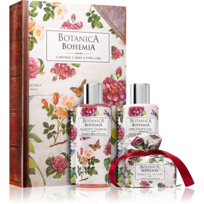 Bohemia Gifts & Cosmetics Botanica dárková sada s výtažkem ze šípkové růže pro ženy - parfo.cz
