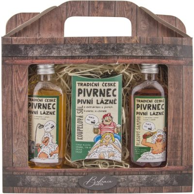Bohemia Gifts & Cosmetics Pivrnec dárková sada do koupele pro muže - parfo.cz