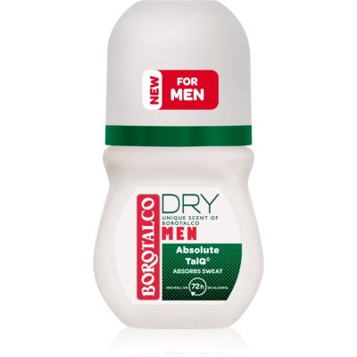 Borotalco MEN Dry kuličkový deodorant roll-on 72h vůně Unique Scent of Borotalco 50 ml - parfo.cz