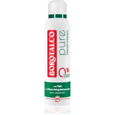 Borotalco Pure Original Freshness deodorant ve spreji bez obsahu hliníku 150 ml - parfo.cz