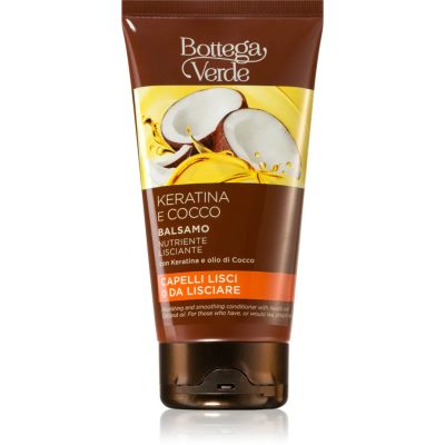 Bottega Verde Keratin & Coconut uhlazující a vyživující kondicionér 150 ml - parfo.cz