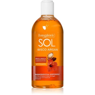 Bottega Verde Sol Hibiscus & Argan osvěžující sprchový gel po opalování 400 ml - parfo.cz