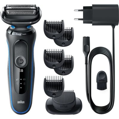 Braun Series 5 51-B1500s elektrický holicí strojek + náhradní hlavice Blue ks - parfo.cz