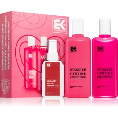 Brazil Keratin Cystine Set sada pro poškozené a křehké vlasy - parfo.cz
