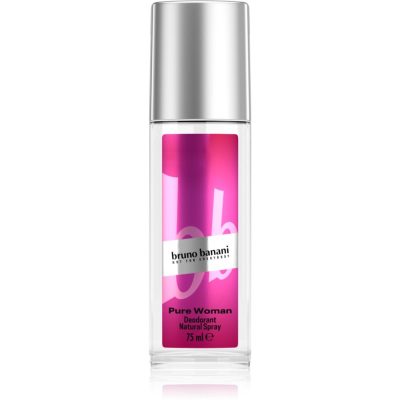 Bruno Banani Pure Woman deodorant s rozprašovačem pro ženy 75 ml - parfo.cz