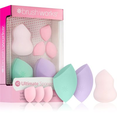 Brushworks Assorted Complexion houbička na make-up - parfo.cz