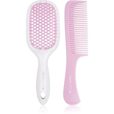 Brushworks Blowdry Brush and Comb sada na vlasy - parfo.cz