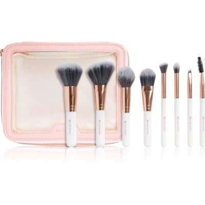 Brushworks Exclusive Makeup Brush and Bag Set sada mini štetců - parfo.cz