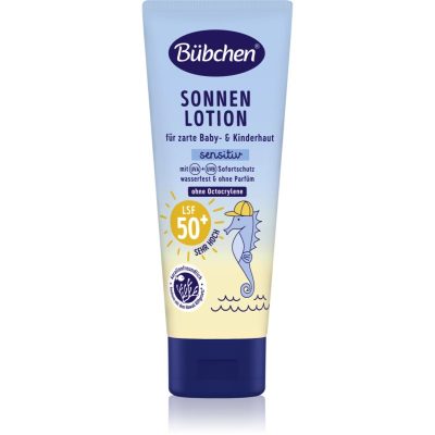 Bübchen Sensitive Sun Lotion SPF 50+ ochranné opalovací mléko pro děti SPF 50+ 100 ml - parfo.cz