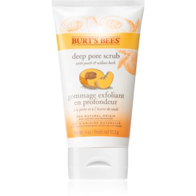 Burt’s Bees Peach & Willow Bark hloubkově čisticí peeling 113