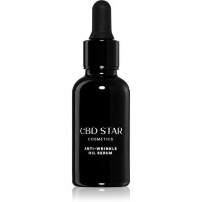 CBD Star Cosmetics ANTI WRINKLER OIL SERUM antioxidační olejové sérum na obličej 30 ml - parfo.cz