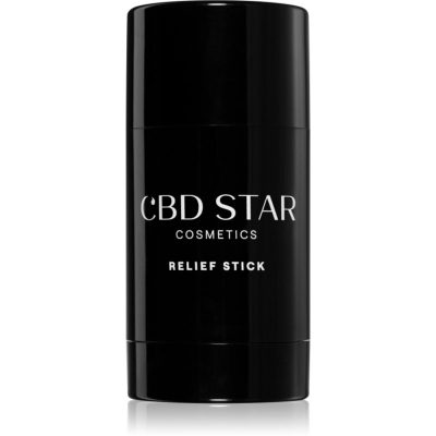 CBD Star Cosmetics Relief Stick masážní olej na unavené svaly 50 g - parfo.cz
