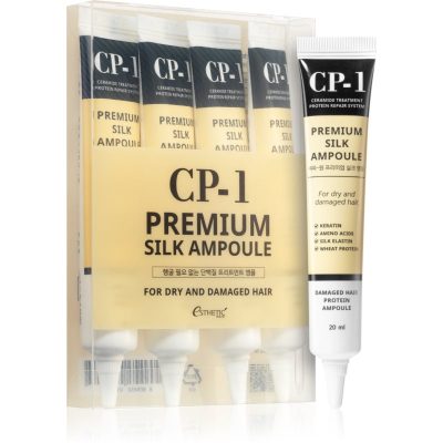 CP-1 Premium Silk bezoplachová regenerační péče pro suché a poškozené vlasy 4x20 ml - parfo.cz