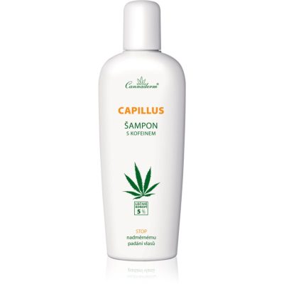 Cannaderm Capillus Caffeine shampoo šampon s konopným olejem 150 ml - parfo.cz