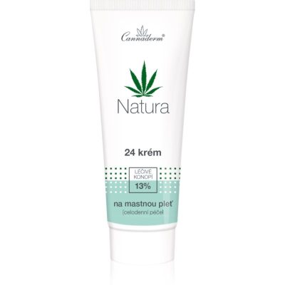 Cannaderm Natura Krém pro mastnou pleť denní a noční krém pro mastnou pleť 75 g - parfo.cz
