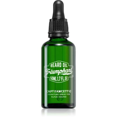 Captain Fawcett Beard Oil Rufus Hound's Triumphant olej na vousy pro muže 50 ml - parfo.cz