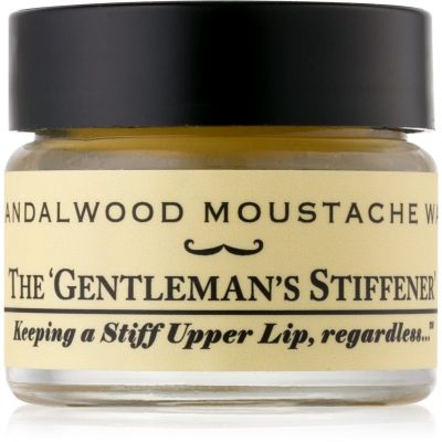 Captain Fawcett Moustache Wax The Gentleman's Stiffener vosk na knír Sandalwood 15 ml - parfo.cz