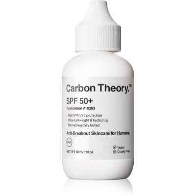 Carbon Theory SPF 50+ hydratační ochranný krém SPF 50+ 50 ml - parfo.cz