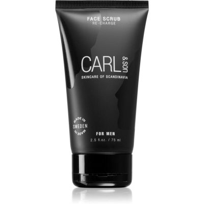 Carl & Son Face Scrub čisticí peeling pro muže 75 ml - parfo.cz
