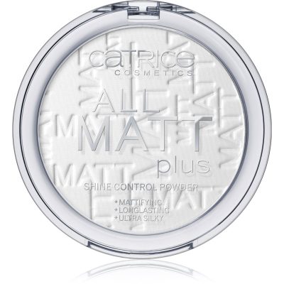 Catrice All Matt Plus matující pudr odstín 001 Universal 10 g - parfo.cz