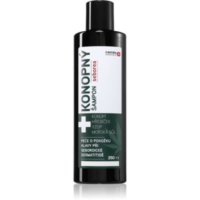 Cemio Konopný seborea konopný šampon proti lupénce a seboroické dermatitidě 250 ml - parfo.cz