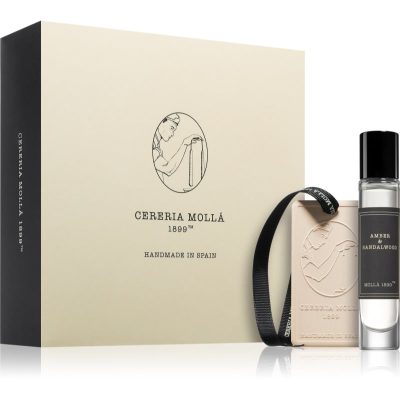 Cereria Mollá Amber & Sandalwood dárková sada - parfo.cz