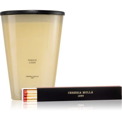 Cereria Mollá Boutique French Linen vonná svíčka 3500 g - parfo.cz