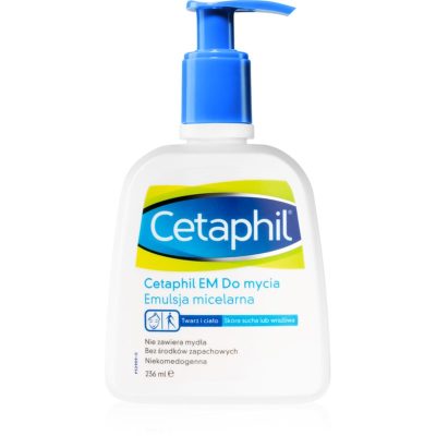 Cetaphil EM čisticí micelární emulze s pumpičkou 236 ml - parfo.cz