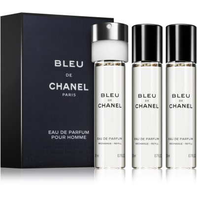 Chanel Bleu de Chanel travel refill parfémovaná voda náhradní náplň pro muže 3 x 20 ml - parfo.cz