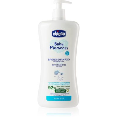 Chicco Baby Moments Bath Shampoo šampon na celé tělo pro děti od narození 0 m+ 750 ml - parfo.cz