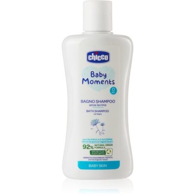 Chicco Baby Moments Bath Shampoo šampon na celé tělo pro děti od narození 200 ml - parfo.cz