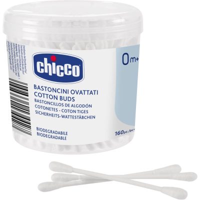 Chicco Hygiene vatové tyčinky 0m+ 160 ks - parfo.cz