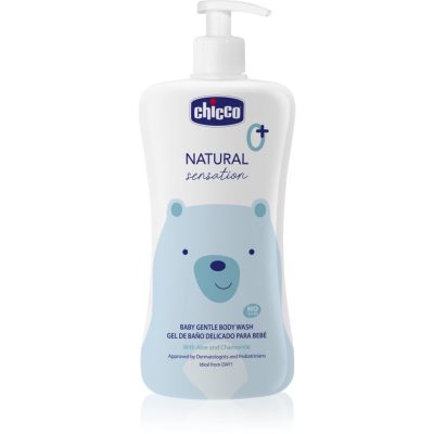 Chicco Natural Sensation Baby jemný mycí gel pro děti od narození 0+ 500 ml - parfo.cz