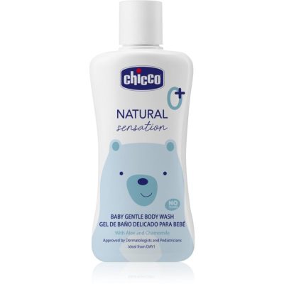 Chicco Natural Sensation Baby jemný mycí gel pro děti od narození 200 ml - parfo.cz