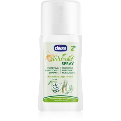 Chicco NaturalZ Protective Spray ochranný a osvěžující sprej proti komárům 2 m+ 100 ml - parfo.cz