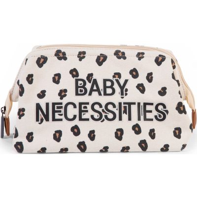 Childhome Baby Necessities Canvas Leopard toaletní taška 1 ks - parfo.cz