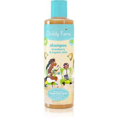 Childs Farm Strawberry & Organic Mint Shampoo dětský šampon 250 ml - parfo.cz