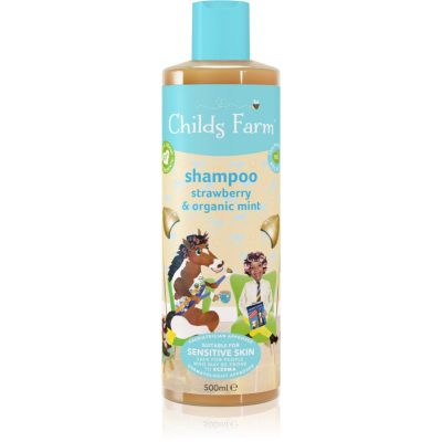 Childs Farm Strawberry & Organic Mint Shampoo dětský šampon 500 ml - parfo.cz