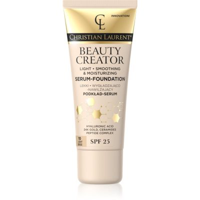 Christian Laurent Beauty Creator lehký hydratační make-up SPF 25 odstín 10 Light Beige 30 ml - parfo.cz
