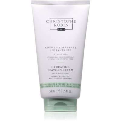 Christophe Robin Hydrating Leave in cream krém na vlasy pro lesk suchých a křehkých vlasů 150 ml - parfo.cz
