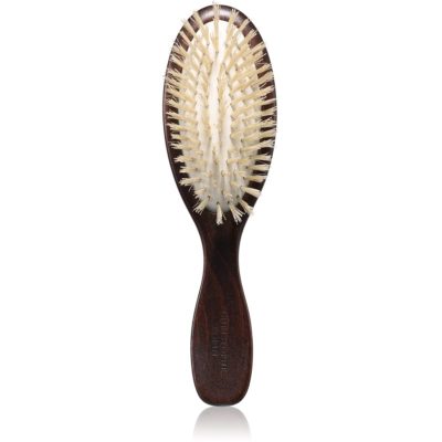 Christophe Robin Travel Hairbrush dřevěný kartáč na vlasy s kančími štětinami 1 ks - parfo.cz