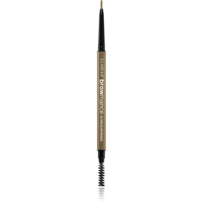 Claresa Browmance precizní tužka na obočí s kartáčkem odstín 02 Medium Brown 0