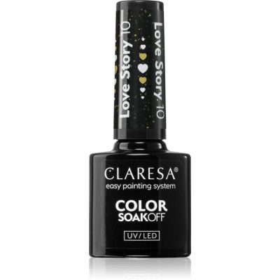 Claresa SoakOff UV/LED Color Love Story gelový lak na nehty odstín 10 5 g - parfo.cz
